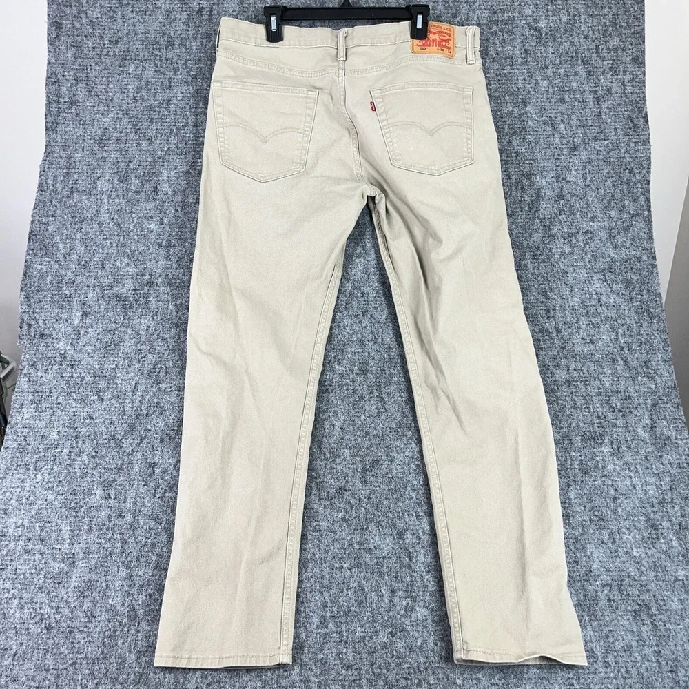 Levis 502 Jeans Mens 36x31 Tapered‎ Regular Fit Streetwear Denim Urban Grunge